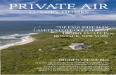 Private Air - Big Cedar Lodge · thinking about luxury in addition to lures and lines. The result, Big Cedar Lodge - an award winning resort and the accidental hotelier's dream come