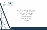 HL7 Immunization User Group - MemberClicks...High Priority accuracy validation BR-130: Doses should not be recorded as given before the minimum patient age or after the maximum patient