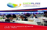 ¿Qué es la EXPO ALADI – Perú 2018?El evento es organizado por la Asociación Latinoamericana de Integración (ALADI) y la Comisión de Promoción del Perú para la Exportación
