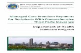 Department of Health - New York State Comptroller€¦ · York State of Health (NYSOH), New York’s online health insurance marketplace, and the remainder were enrolled through other