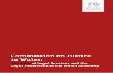 Commission on Justice in Wales...services employment included Manchester (with Commission on Justice in Wales: The role of Legal Services and the Legal Profession in the Welsh Economy