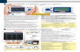 ECG PALMARE 1 CAnALE: CARDIO-A E CARDIO-B€¦ · ECG, monitor Ed ECoGrafia 271 • 33220 ECG ContEC a 1 CanalE 100G - ampio display LCD per la visualizzazione delle forme d’onda