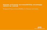 Essex schools accessibility strategy 2015 to 2018 · 2017-07-06 · 3 PB Contents Essex County Council – our inclusion vision 4 What inclusion means to you 5 Schools Accessibility