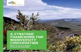 A StrAtegic FrAmework For BiodiverSity conServAtion · 1 The Southwest Australia Ecoregion (SWAE) is an internationally recognised biodiversity hotspot that covers nearly 700,000