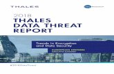 2018 THALES DATA THREAT REPORTgo.thalesesecurity.com/rs/480-LWA-970/images/2018-Data... · 2020-06-08 · hosting providers 99% use digital transformation technologies with sensitive