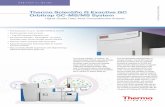 Thermo cienti xactive C Orbitra C-MS/M ystem · • Workflow-based method editor • ™Thermo Scientific TraceFinder™ software for quantitation, targeted screening, and high resolution