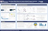 Learning a Meta-Solver for Syntax-Guided Program Synthesisxsi/data/iclr_poster.pdf · side channels leaking secrets SyGuSSolver End-user Programming Code Optimization Intelligent