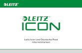 Leitz Icon und Deutsche Post Internetmarken€¦ · ¥ Starten Sie die Leitz Icon Software, klicken Sie in der Men leiste auf Bearbeiten und w hlen Sie Einstellungen aus. ¥ Deutsche