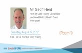 Mr Geoff Herd - gpcme.co.nzgpcme.co.nz/pdf/2017 South/Sat_Room1_0945_Herd... · Geoff Herd South GPCME Conference 12 August 2017. Introduction ... Turner et al Fam Pract 2016 Aug;33(4)388-394