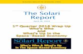 The Solari Report · THE SOLARI REPORT CATHERINE AUSTIN FITTS 2! The 1st Quarter 2018 Wrap Up Who’s Who and What’s Up in the Space-Based Economy! April 26, 2018 C. Austin Fitts: