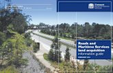 Roads and Maritime Services land acquisition information ... · compulsory acquisition. Entitlement to compensation is identical whether the property is purchased by agreement or