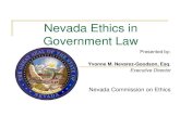 Nevada Ethics in Government Law - Nevada Department of ...agri.nv.gov/uploadedFiles/agri.nv.gov/Content/... · 1/18/2018  · Executive Director makes a recommendation to the Commission