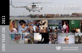 FLOODS - OCHA · Pakistan Flood Response and Early Recovery Plan is the biggest ever appeal in UN history, amounting to US$ 1.96 million, which is generously supported at almost 70