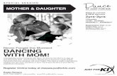 MOTHER & DAUGHTER · PDF file whether you are mom, grandmaor aunt.You’llhave the time of your life! No experience necessary. MOTHER & DAUGHTER SPEC IAL SESSION Never Forget the Moment