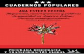 Ana Esther Ceceñageopolitica.iiec.unam.mx/sites/default/files/2017-03/...Los atentados del 11 de septiembre de 2001 aceleraron este proceso, introduciendo la seguridad y el control