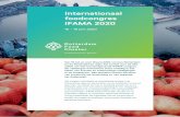 Internationaal foodcongres IFAMA 2020€¦ · u een korte bedrijfspresentatie geeft, een eigen case inbrengt voor het programma en een key-note spreker kunt aandragen. Ook voor bedrijven
