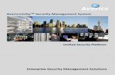 AvericsUnityTM Security Management System · AvericsUnityTM Security Management System AvericsUnityTM Security Management System is a platform that seamlessly unifies access control,