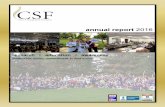 annual report 2016 - Amazon S3...Please consider making your year‐end tax-deductible contribution to CSF by donating online at ... just click the DONATE button. If you prefer to