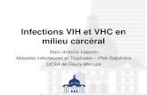 Infections VIH et VHC en milieu carcéral... · Maladies infectieuses et Tropicales ... –La santé mentale, les addictions et les maladies infectieuses (VIH, VHC, tuberculose) :