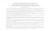 NEW DELHI DECLARATION 2016 - APMCHUDapmchud.com/PDF/NEW DELHI DECLARATION 2016.pdf · New Delhi, India, from 14 to 16 December 2016, to consider the challenges of and to explore opportunities