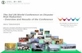 The 3rd UN World Conference on Disaster Risk Reduction ...aprumh.irides.tohoku.ac.jp/app-def/S-102/apru/wp-content/themes/A… · Risk Reduction - Overview and Results of the Conference