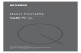 USER MANUAL - Winning Appliances · Pairing the TV to the Samsung Smart Remote ----- 14 Installing batteries into the Samsung Smart Remote ----- 14 ... Warning: Screens can be damaged