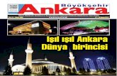 Işıl ışıl Ankarayükşehir Belediyesi, Ankara’da gerçekleştirdiği 22 aydınlatma projesi ile “ANKARA URBAN LIGHTING PROJECTS” başlığı altında yarışmaya katıldı.