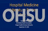 Hospital Medicine OHSU Literature Review Part II HM19-Fri-02-Kent.pdf•High risk patients •Unclear why more patients had ischemic strokes and died in the combination group •Rivaroxaban