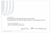 Intellectual/Developmental Disability (I/DD) Benefts ... · Download an eBook that we developed with the National Association of Councils on Developmental Disabilities (NACDD). The
