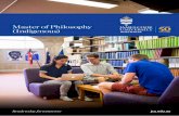 Master of Philosophy (Indigenous) · 2020-07-15 · Career Opportunities. JCU Master of Philosophy (Indigenous) graduates are internationally recognised as experts who produce valuable