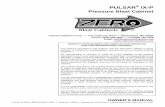 PULSAR IX-P Rev. D€¦ · PULSAR® IX-P Pressure Blast Cabinet Clemco Industries Corp. • One Cable Car Drive • Washington, MO 63090 Phone: (636) 239-4300 • FAX (800) 726-7559