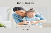Bathroom...RAK-Sanit solutions for your bathroom are produced with RAK-ProTeK, the innovative ceramic glaze developed to protect wash basins, toilets and urinals, to make them more