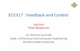 ECE317 : Feedback and Control - Computer Action …web.cecs.pdx.edu/~tymerski/ece317/ECE317 L7 Time Response...4 Time response 4.1 Introduction 4.2 Poles, zeros, and system response