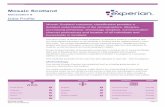 Mosaic Scotland6 Data Profile - Experian Intact...Experian Public Page 5 2017 Annual Release Group Type I Family Basics I36 Solid Economy I37 Budget Generations I38 Childcare Squeeze