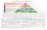 Our Lady of Mercy Secondary School, Waterford · Web viewThe Food Pyramid is designed to make healthy eating easier. Healthy eating is about getting the correct amount of nutrients