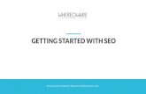 GETTING STARTED WITH · PDF file getting started with seo 11 pyramids. getting started with seo 12 beware of forms. getting started with seo 13 .and flash, java, etc. getting started