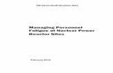 NEI 06-11 Managing Personnel Fatigue at Nuclear Power Reactor Sites [Draft Revision 2… · 2013-04-02 · NEI 06-11, Draft Revision 2(C) February 2013 1 1 INTRODUCTION This guide