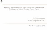 Flexible Operation of Coal Fired Plants and Environment Challenges of Indian Thermal Power Plants · Existing Norms of Station Heat Rate Degradation –Thermal (Coal) Existing Norms