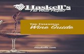 The EssentialWine Guide · Food & Pairing Wine Learn basic food and wine pairings based on the custom and culture of the regions producing each wine. Red Wines Cabernet-based wines