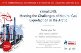 Yamal LNG: Meeting the Challenges of Natural Gas Liquefaction … · 2019-10-16 · ITV . Commissioning • Maximize pre-commissioning in fabrication yards –High pressure leak tests