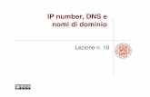 IP number, DNS e nomi di dominio - Corso R-Z Informatica ...Fare una prova: connettersi da casa con un qualsiasi gestore ISP e lanciare il comando ipconfig ... inizia a cercare l’IP
