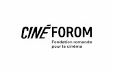 Cinéforom English Keynote - 2016 · Fund for French-speaking Switzerland • Founded in 2011 on the initiative of ﬁlm-producers, with the ﬁnancial support of : • 6 cantons: