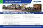 FOR SALE FOR SALE OR LEASE - LoopNet€¦ · Corner brick building with first floor, 4,650 SF, sports bar, banquet room, plus 4,650 SF basement, storage & walk in cooler for beer