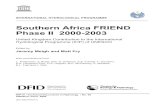 Southern Africa FRIEND Phase II 2000-2003 · Southern Africa FRIEND Phase II v List of figures Figure 1.1 Extent of the Southern Africa FRIEND project 1 Figure 2.1 Flow diagram representation