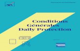 Conditions Générales Daily Protection - American …...CONDITIONS GÉNÉRALES DAILY PROTECTION Sommaire section page contenu du chapitre Article 10. Indemnisation en cas de perte,