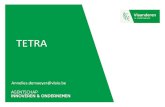 TETRA - start2aim.be · \\TETRA-programma Programma voor • praktijkgericht onderzoek door • hogescholen • geïntegreerde opleidingen in de universiteiten • Onderzoeksgroepen