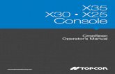 CropSpec Operator’s Manualtopconcare.com/files/2714/8943/4890/AGA5408... ·  X35 X30 • X25 Console CropSpec Operator’s Manual