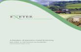 A Review of Devon’s Food Economy - University of Exeter · Devon’s food economy is larger in relative terms than the food economy of most other English counties. In 2008 the whole