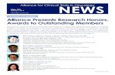 SPOTLIGHT ON MEMBERS Alliance Presents …...2012/09/01  · The 2012-2013 “Best of” Alliance Published Manuscripts reflect original manuscripts published by the three legacy groups