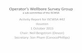 Operator’s Wellbore Survey Group - ISCWSA · LinkedIn Group “Petroleum Industry Steering Committee for Wellbore Survey Accuracy” • Over 1500 members: Membership requires manager